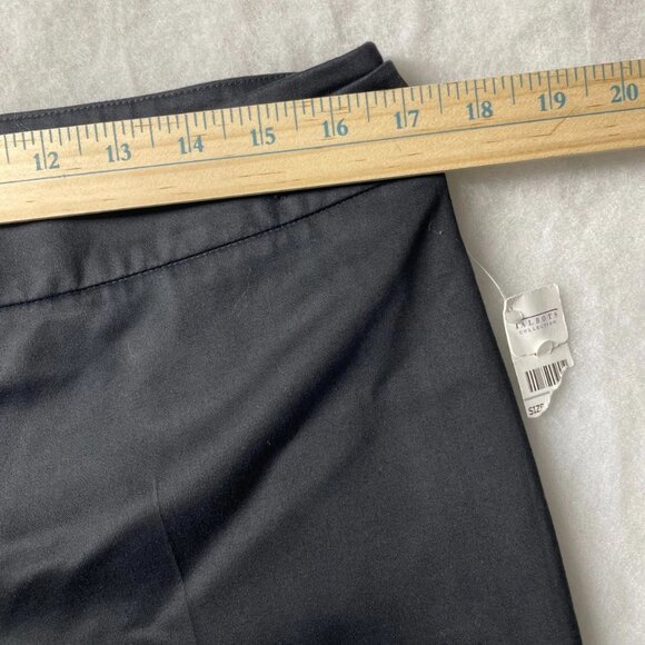 NWT Talbots Womens Black High Rise Wide Leg Polished Denim Newport Pants Size 14 - Picture 5 of 10